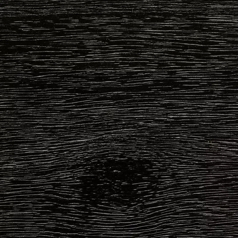 Table basse en bois, noire