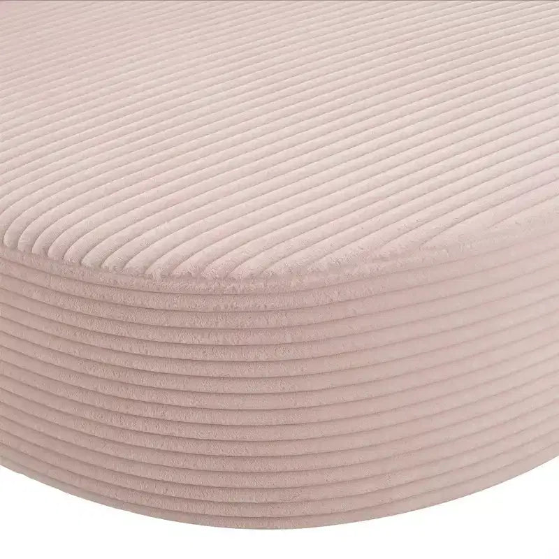 Canapé méridienne en velours côtelé et canapé-lit et canapé de compression avec deux oreillers de soutien