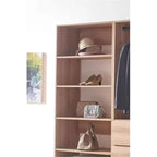 Système de placard autoportant en bois de type dressing