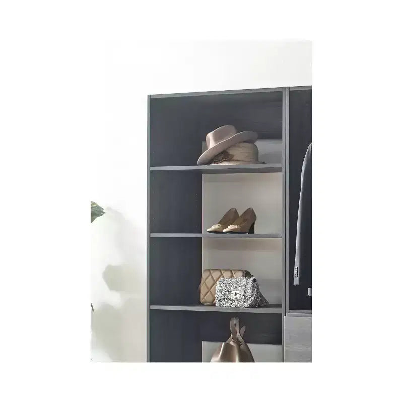 Système de placard autoportant en bois de type dressing