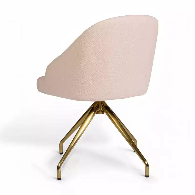Chaise de bureau fixe rembourrée Sora