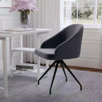 Chaise de bureau fixe rembourrée Sora