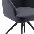 Chaise de bureau fixe rembourrée Sora