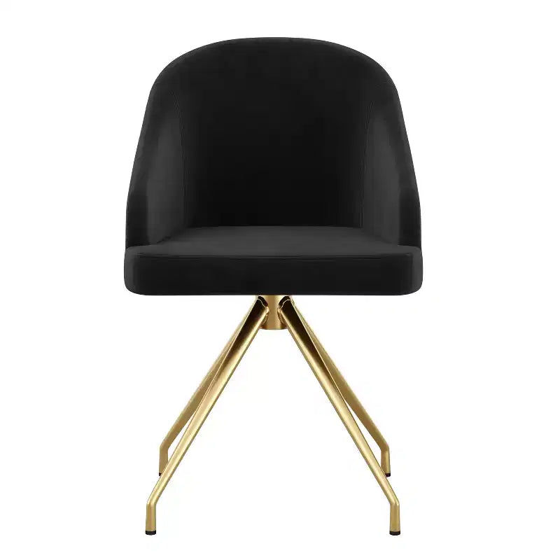 Chaise de bureau fixe rembourrée Sora