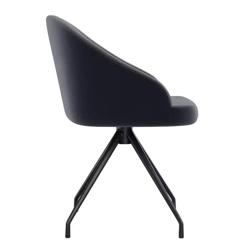 Chaise de bureau fixe rembourrée Sora