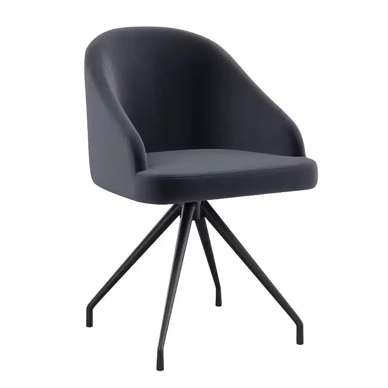 Chaise de bureau fixe rembourrée Sora