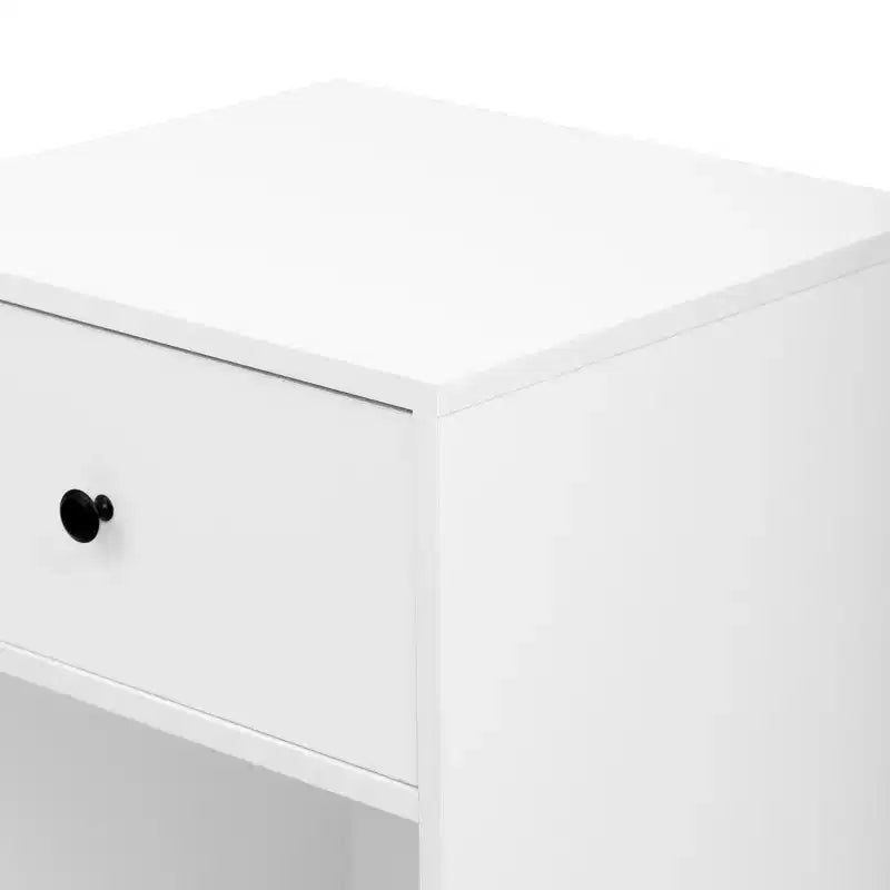 Table de chevet moderne avec tiroir et placard