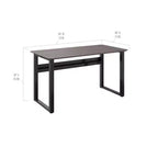 Grand bureau, 54 L x 28 P x 29 H