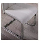 Chaise de salle à manger D915 blanche Ecom