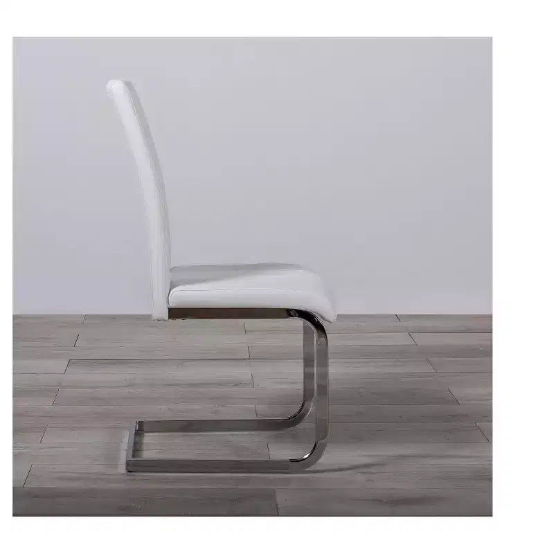 Chaise de salle à manger D915 blanche Ecom