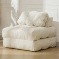 3-in-1 Folding Sofa Bed with Pillow, Corduroy Convertible Sleeper Chair for Living Room, Bedroom, Dorm or Apartment